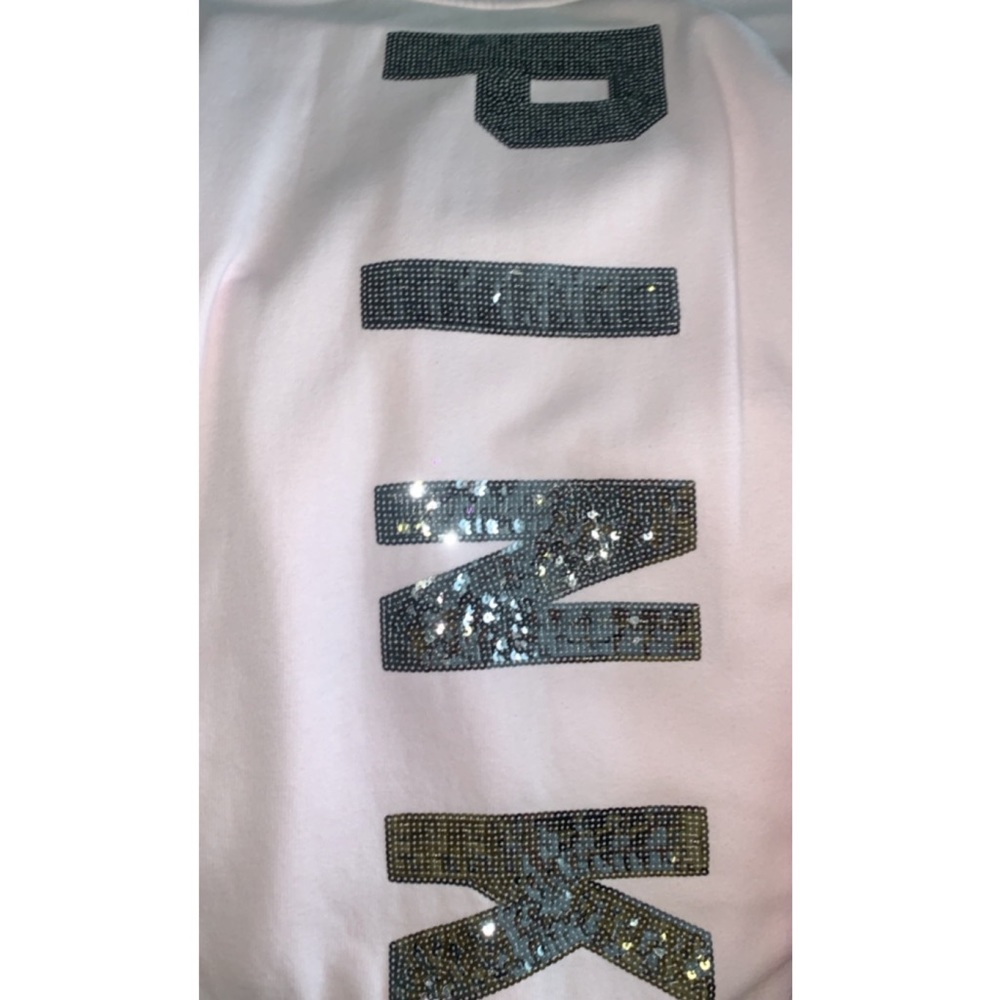 pink 1/4 zip sweater